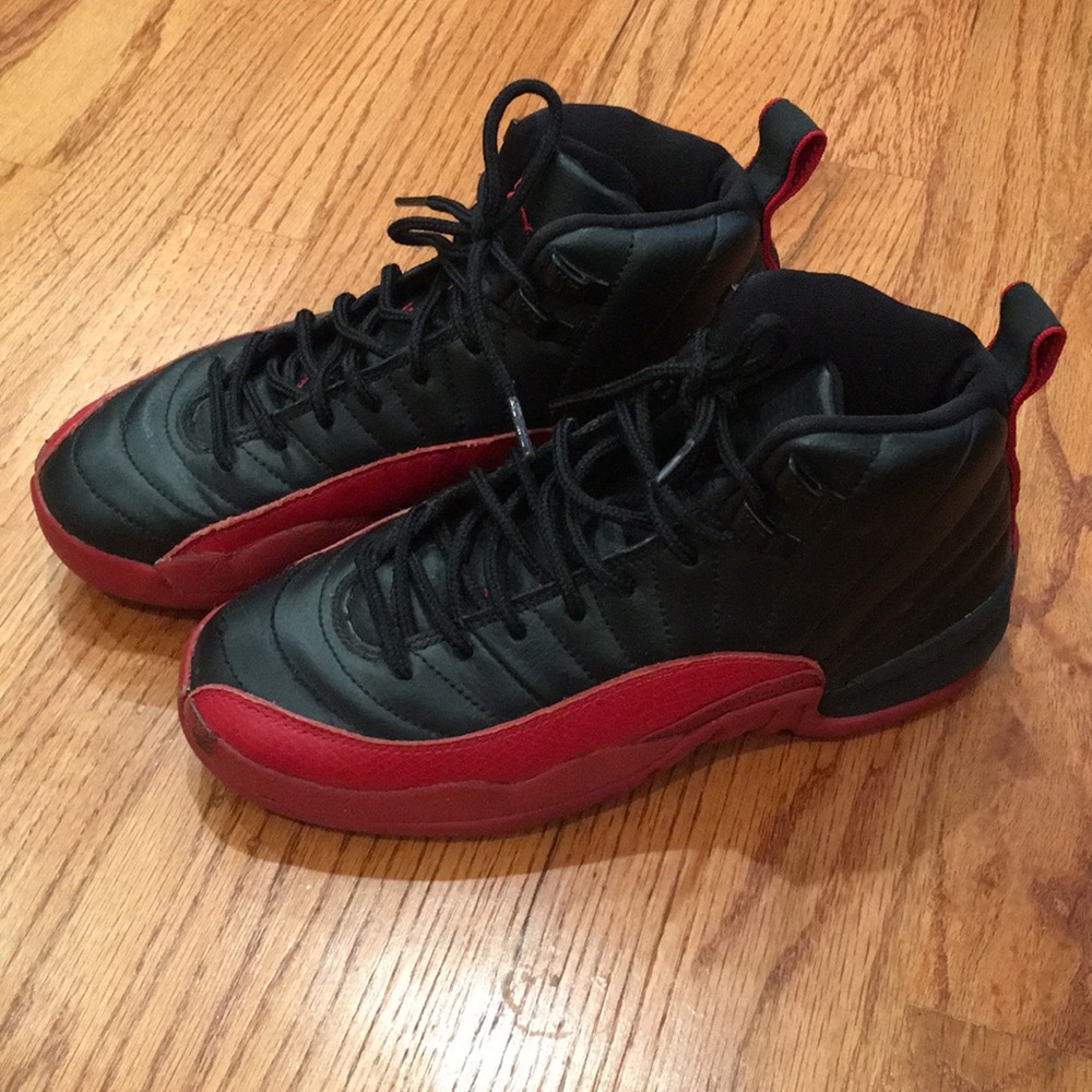 Red/Black Jordan 12s